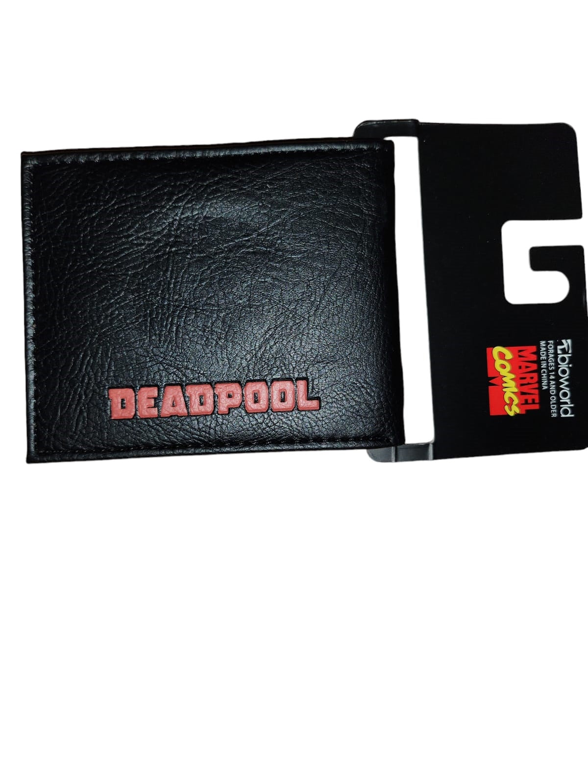 Billetera (EX) - Deadpool 01 (logo de metal)