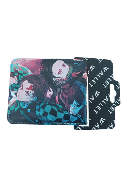 Billetera (PU) - Tanjiro & Nezuko