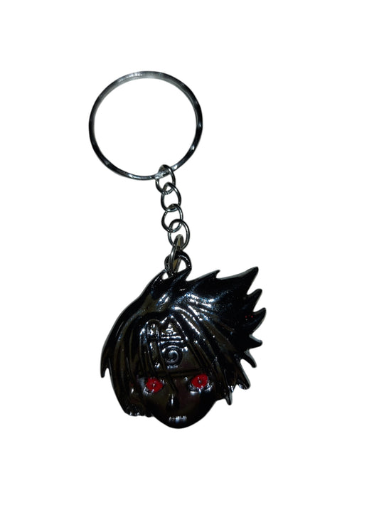 Cara Sasuke Uchiha (colgante o llavero)