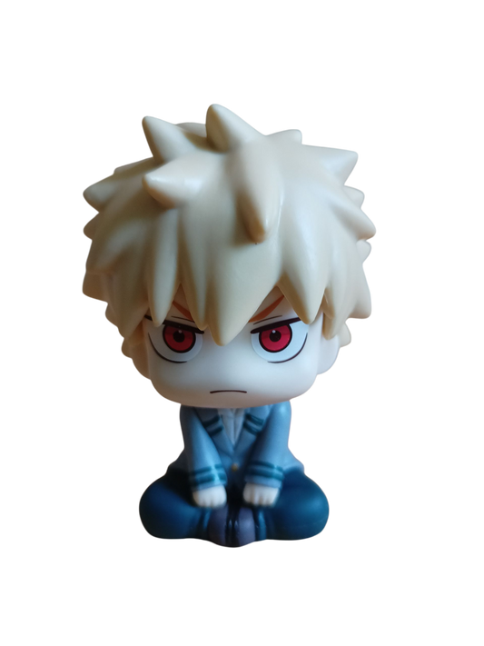 Figura estilo LU - Katsuki Bakugo ver. escolar (10 cm) c/ caja