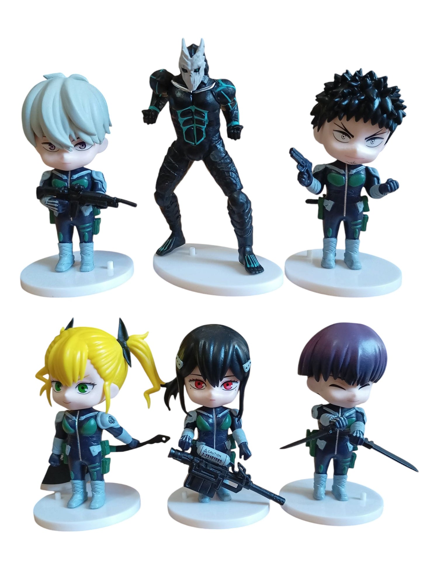 Figura - Kaiju n° 8 set 6 de 10-12 CM (precio por unidad)
