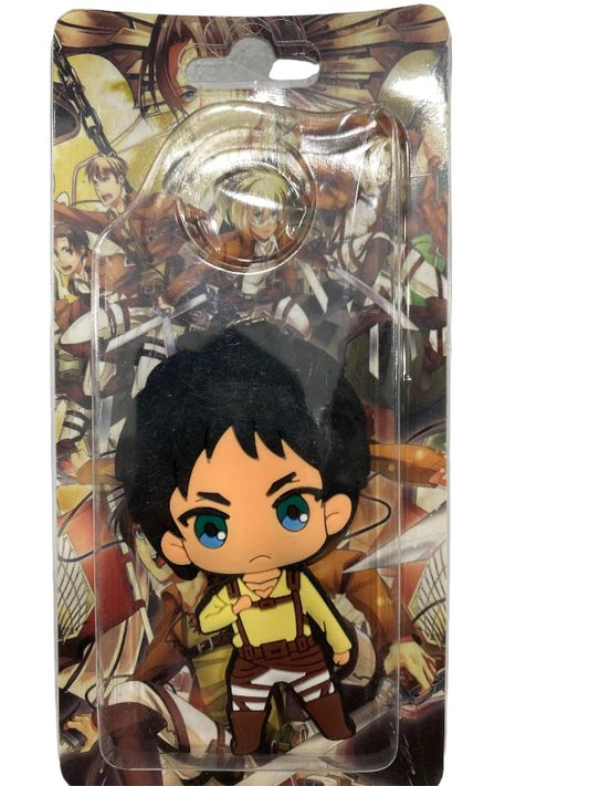 Llavero de goma 2D - Eren Yeager