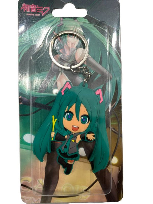 Llavero de goma 2D - Hatsune Miku