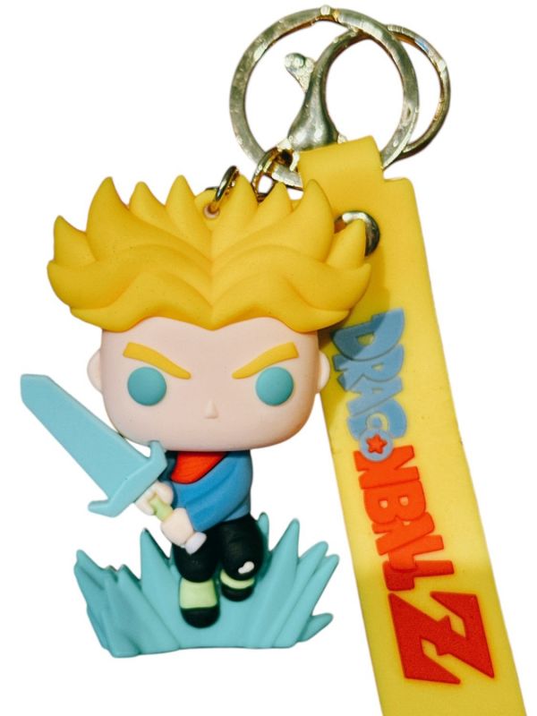 Llavero de goma 3D - Trunks del futuro