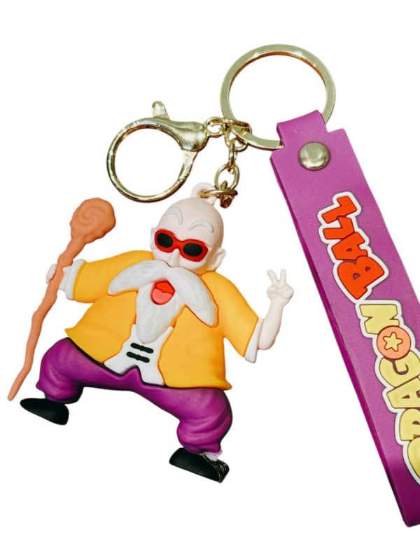 Llavero de goma 3D - Maestro Roshi