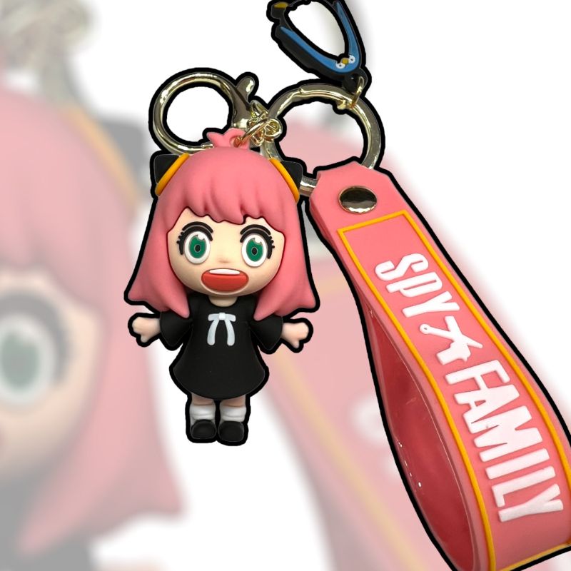 Llavero de goma 3D - Anya Forger