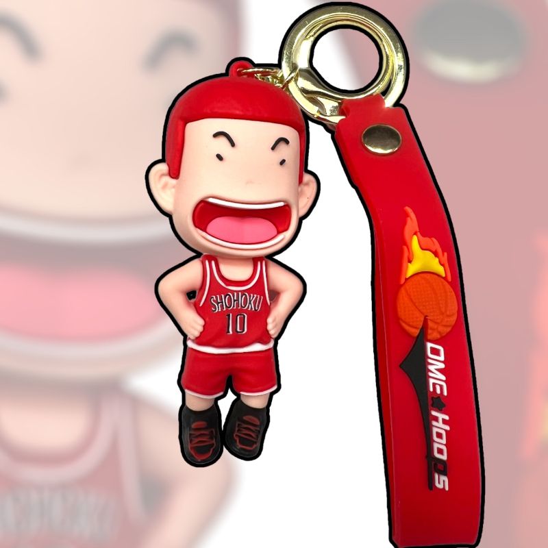 Llavero de goma 3D - Hanamichi Sakuragi