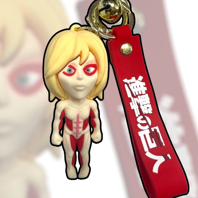 Llavero de goma 3D - Titan Hembra (Annie Leonhart)