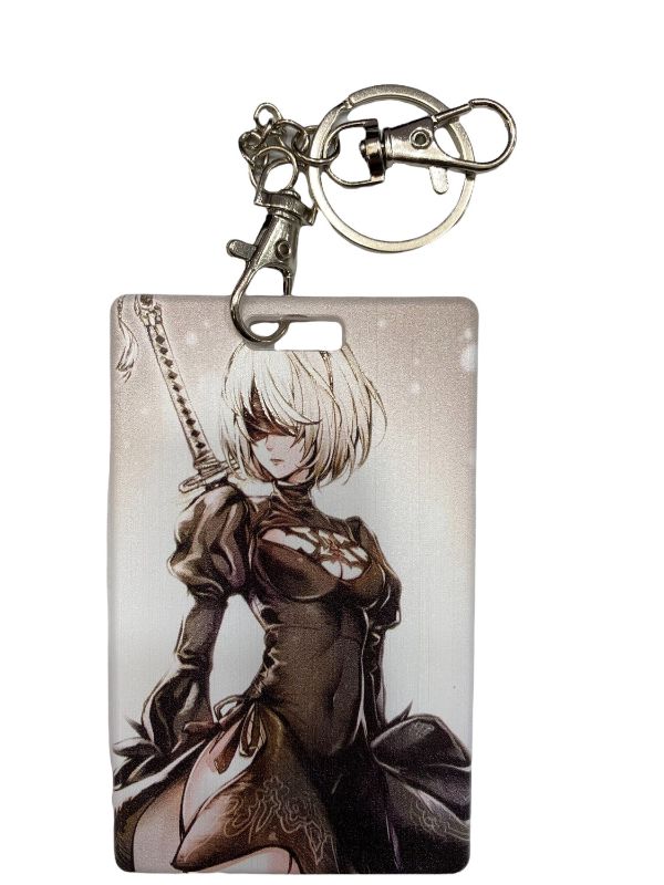 Porta SUBE llavero - YoRHa N.º 2 Modelo B (2B)