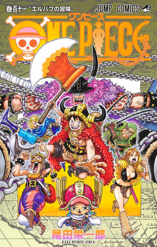 Manga - One Piece vol. 111 (edición japonesa)