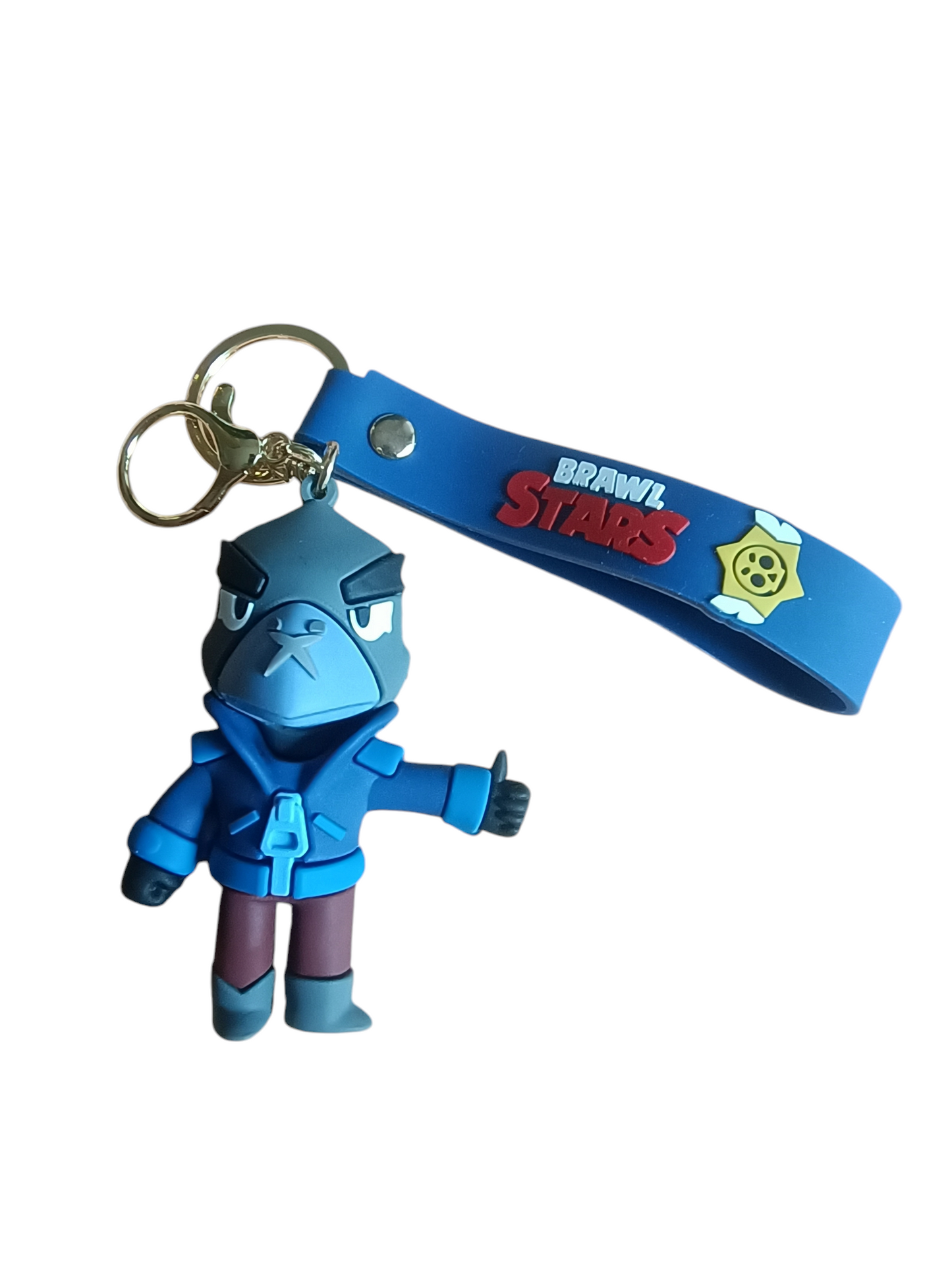 Llavero de goma 3D - Crow