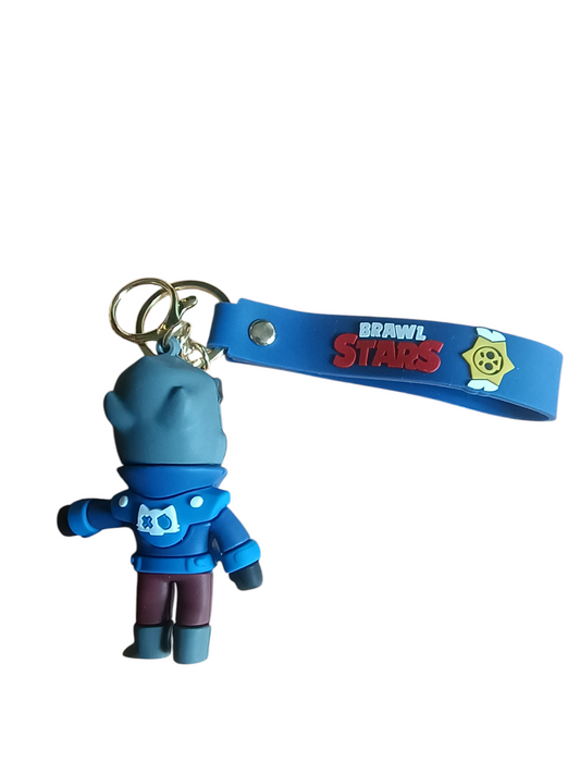 Llavero de goma 3D - Crow