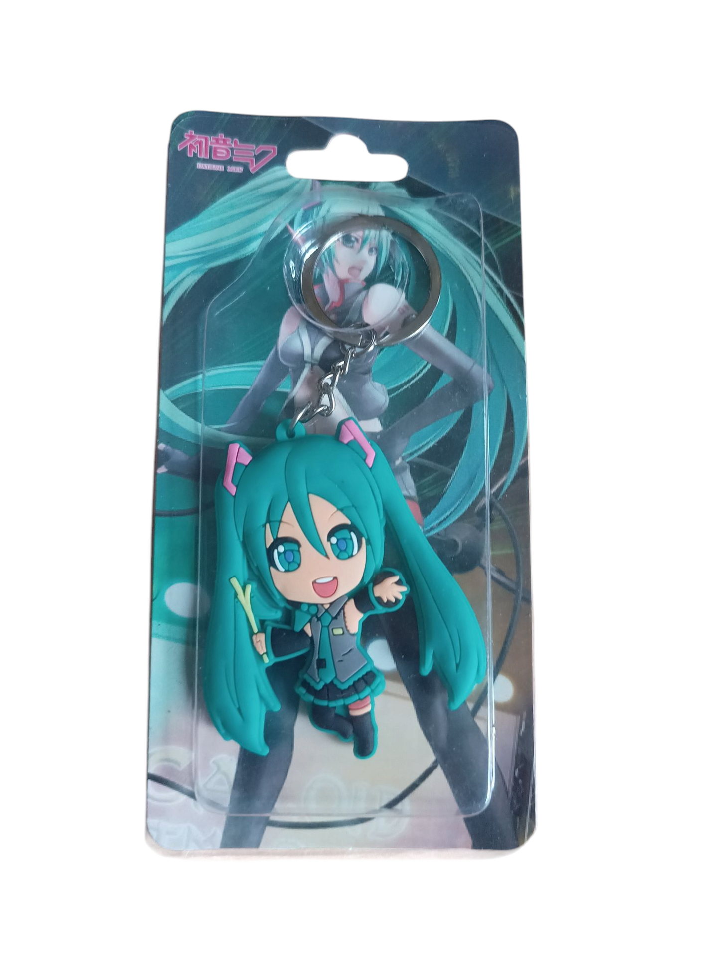Llavero de goma 2D - Hatsune Miku