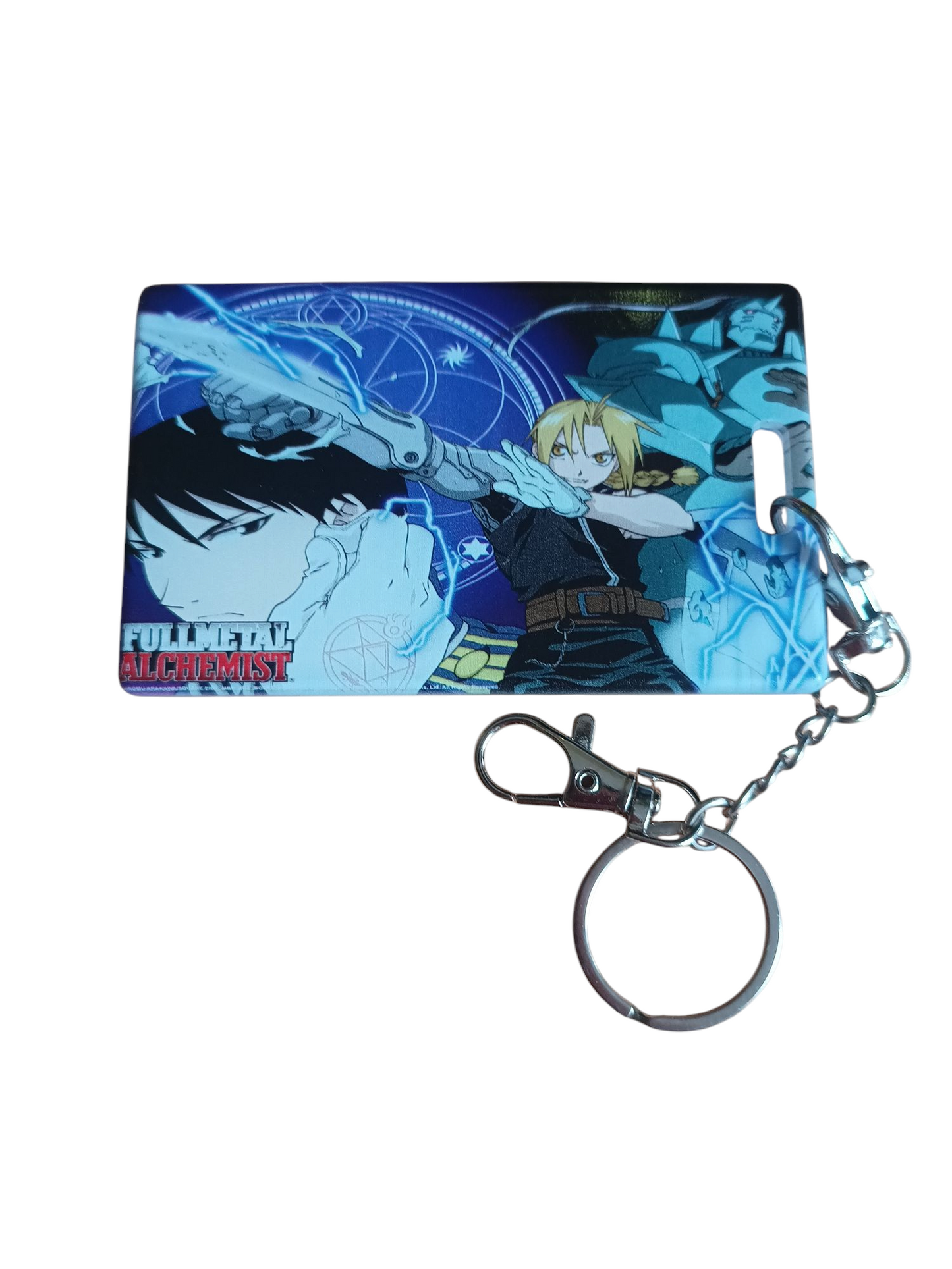 Porta SUBE llavero - Roy Mustang, Edward & Alphonse Elric