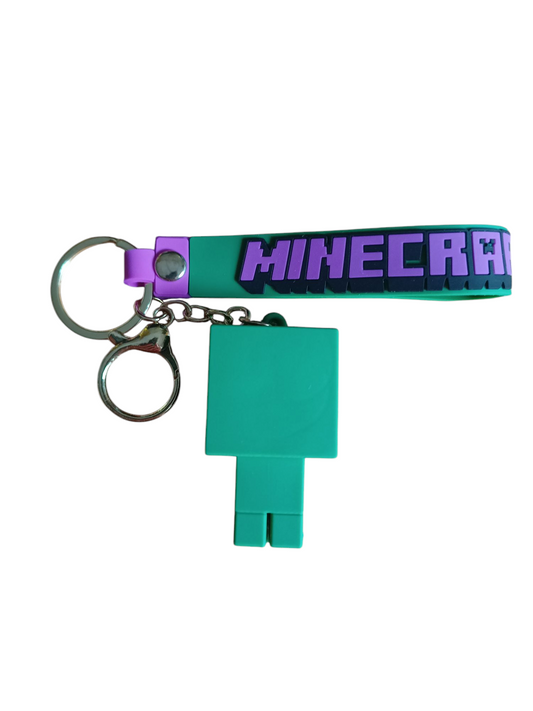 Llavero de goma 3D - Creeper