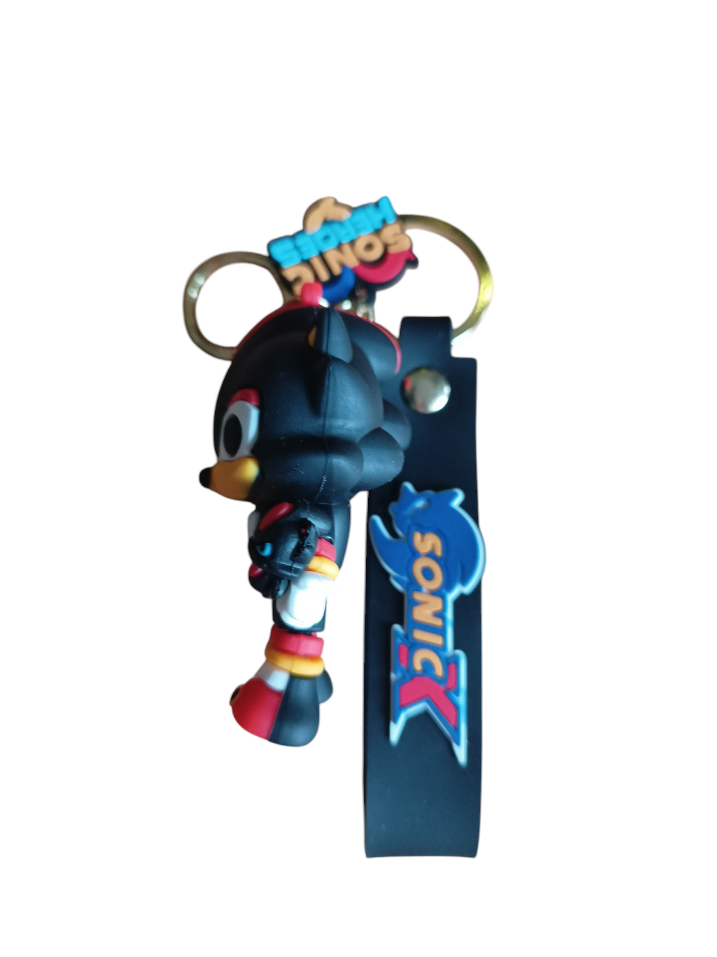 Llavero de goma 3D - Shadow the hedgehog