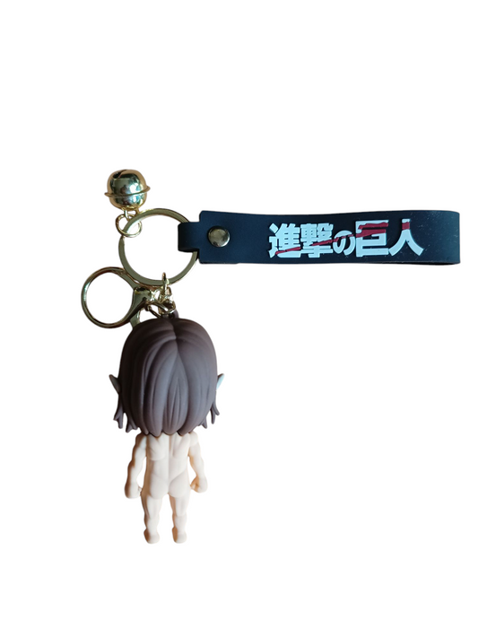 Llavero de goma 3D - Titan de Ataque (Eren Yeager)