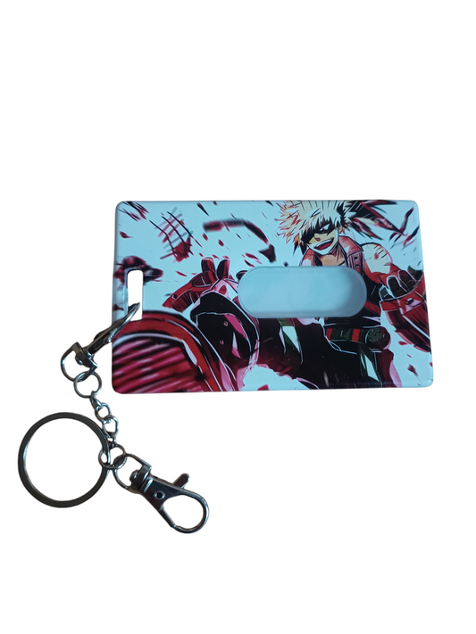 Porta SUBE llavero - Katsuki Bakugo
