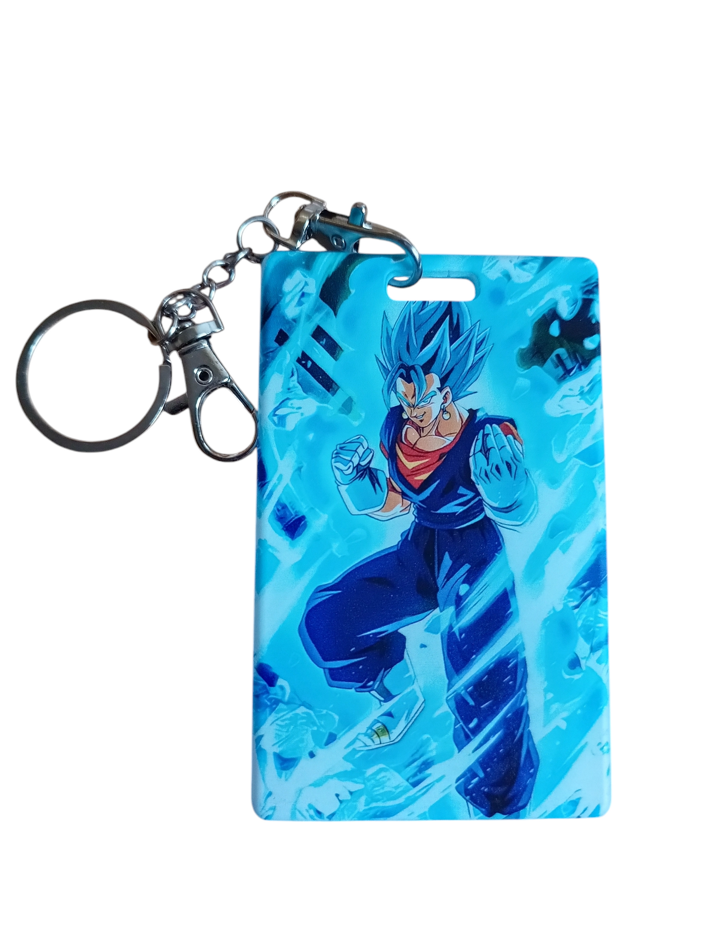 Porta SUBE llavero - Vegetto Super Saiyan Blue