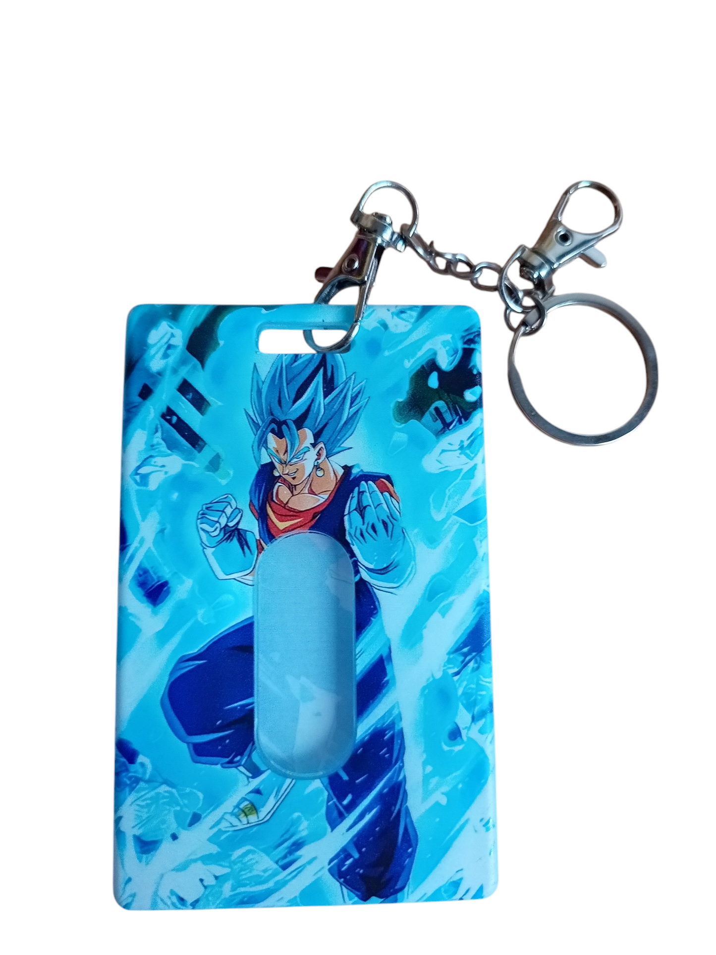 Porta SUBE llavero - Vegetto Super Saiyan Blue