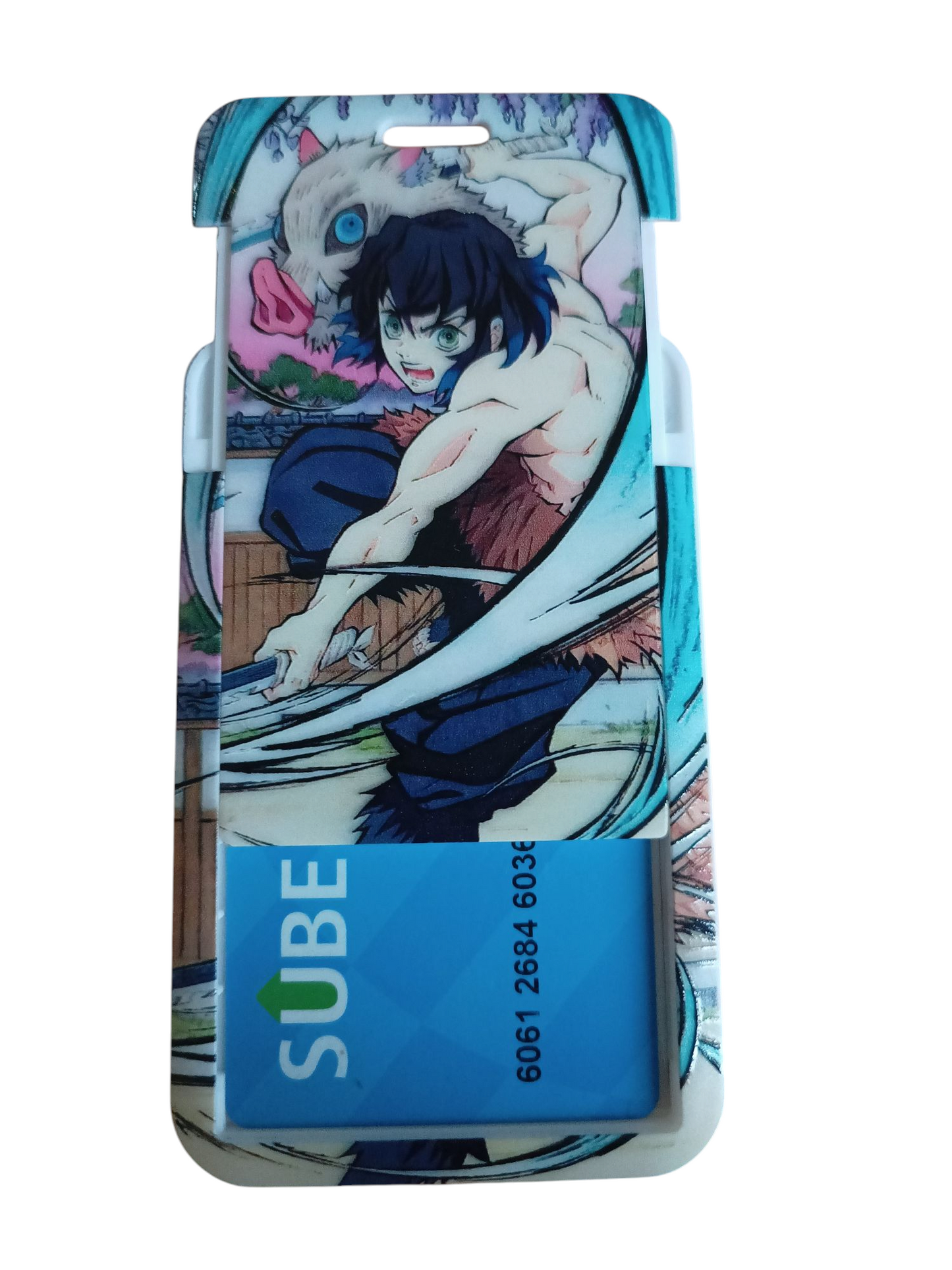 Porta SUBE correa - Inosuke Hashibira
