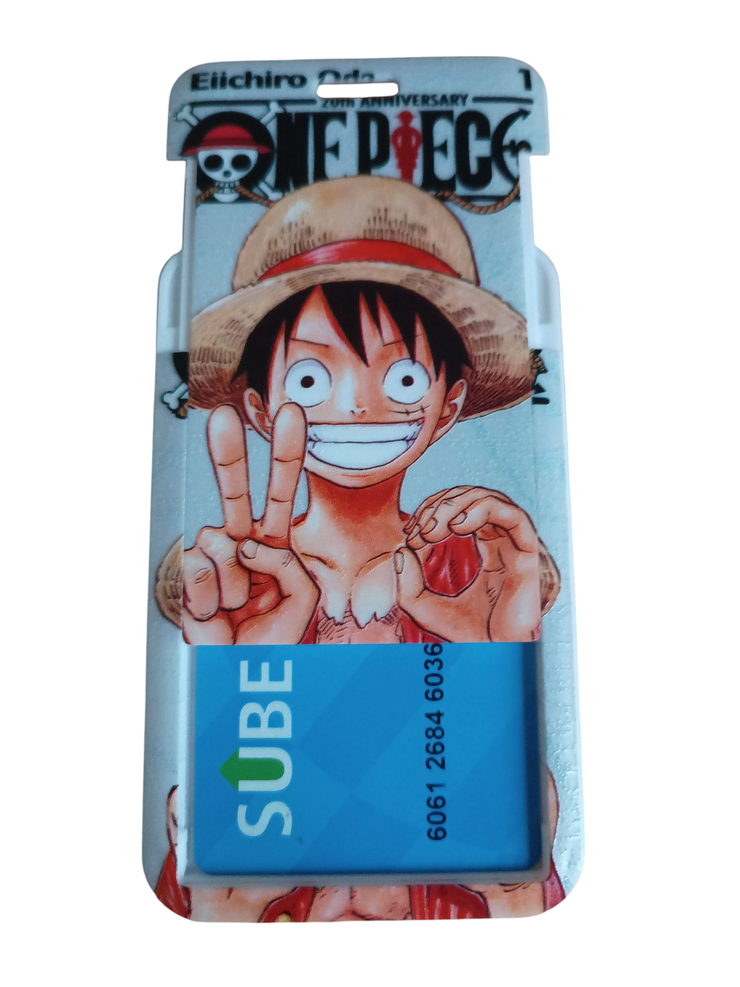 Porta SUBE correa - Monkey D. Luffy (V)