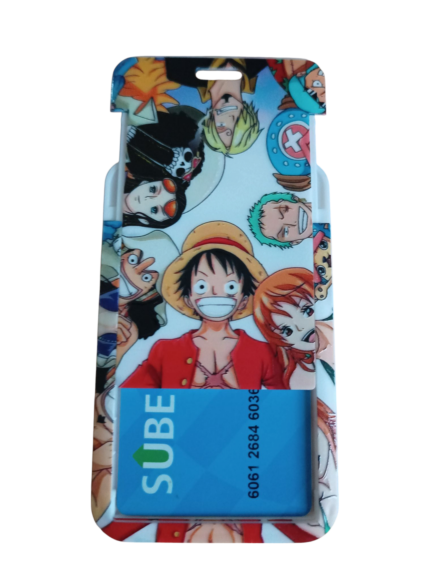 Porta SUBE correa - Mugiwaras 2D 2Y