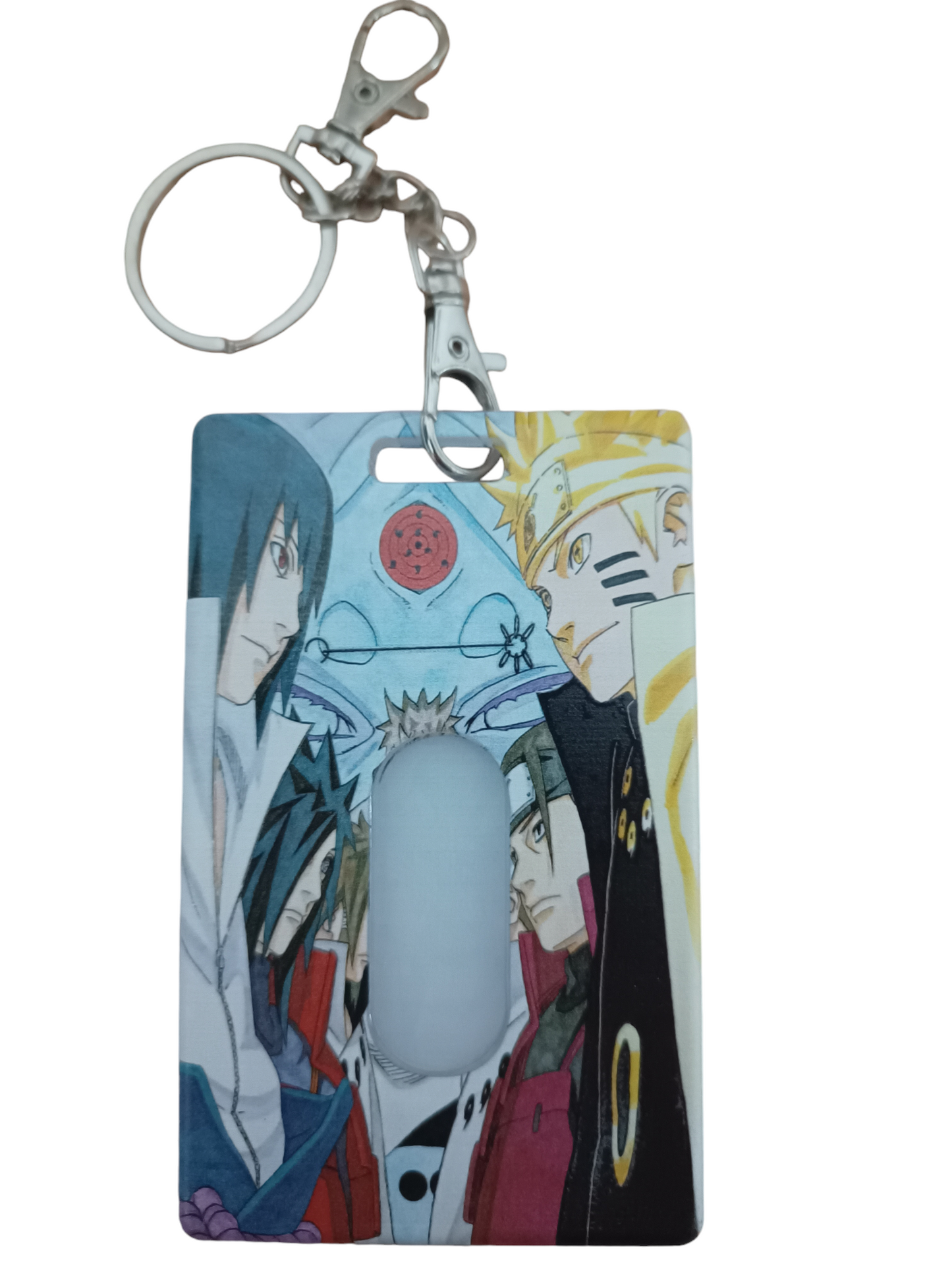 Porta SUBE llavero - Naruto, Sasuke & antecesores