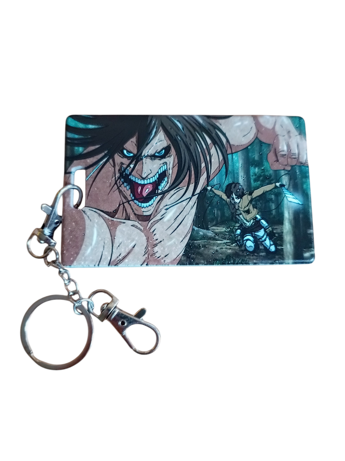 Porta SUBE llavero - Titan de Ataque / Eren