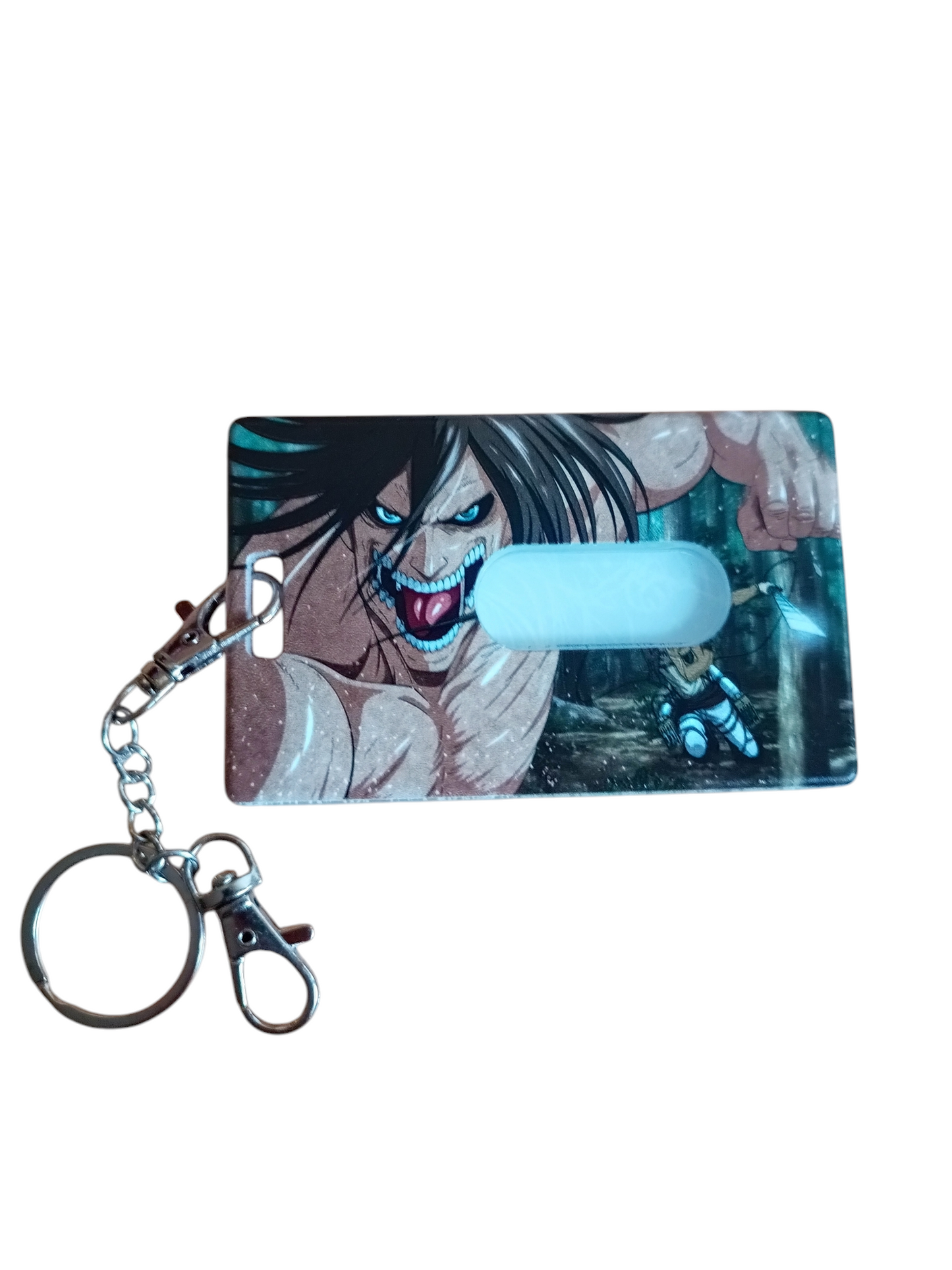 Porta SUBE llavero - Titan de Ataque / Eren
