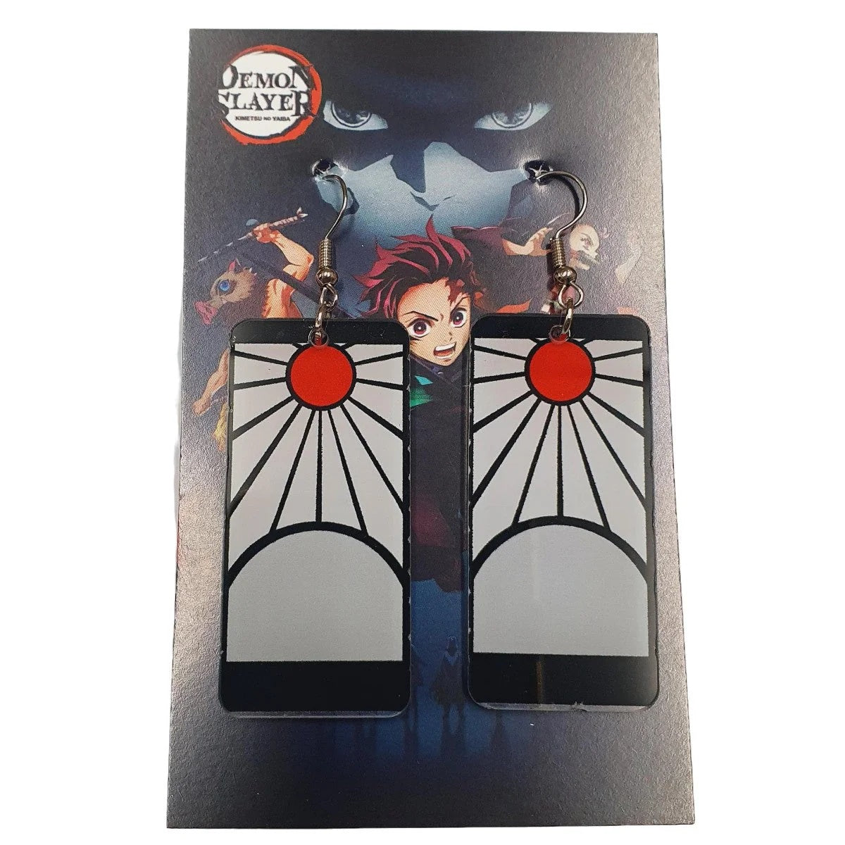 Aros Cartas Hanafuda de Tanjiro Kamado (acrílico grande)