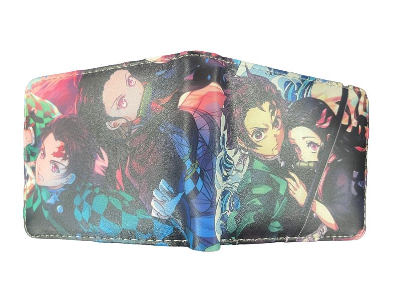 Billetera (PU) - Tanjiro & Nezuko