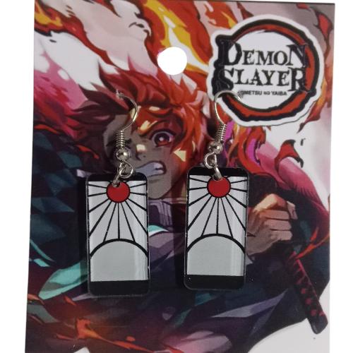 Aros Cartas Hanafuda (chico) de Tanjiro Kamado (acrílico)