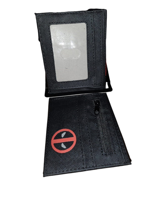 Billetera (EX) - Deadpool 01 (logo de metal)