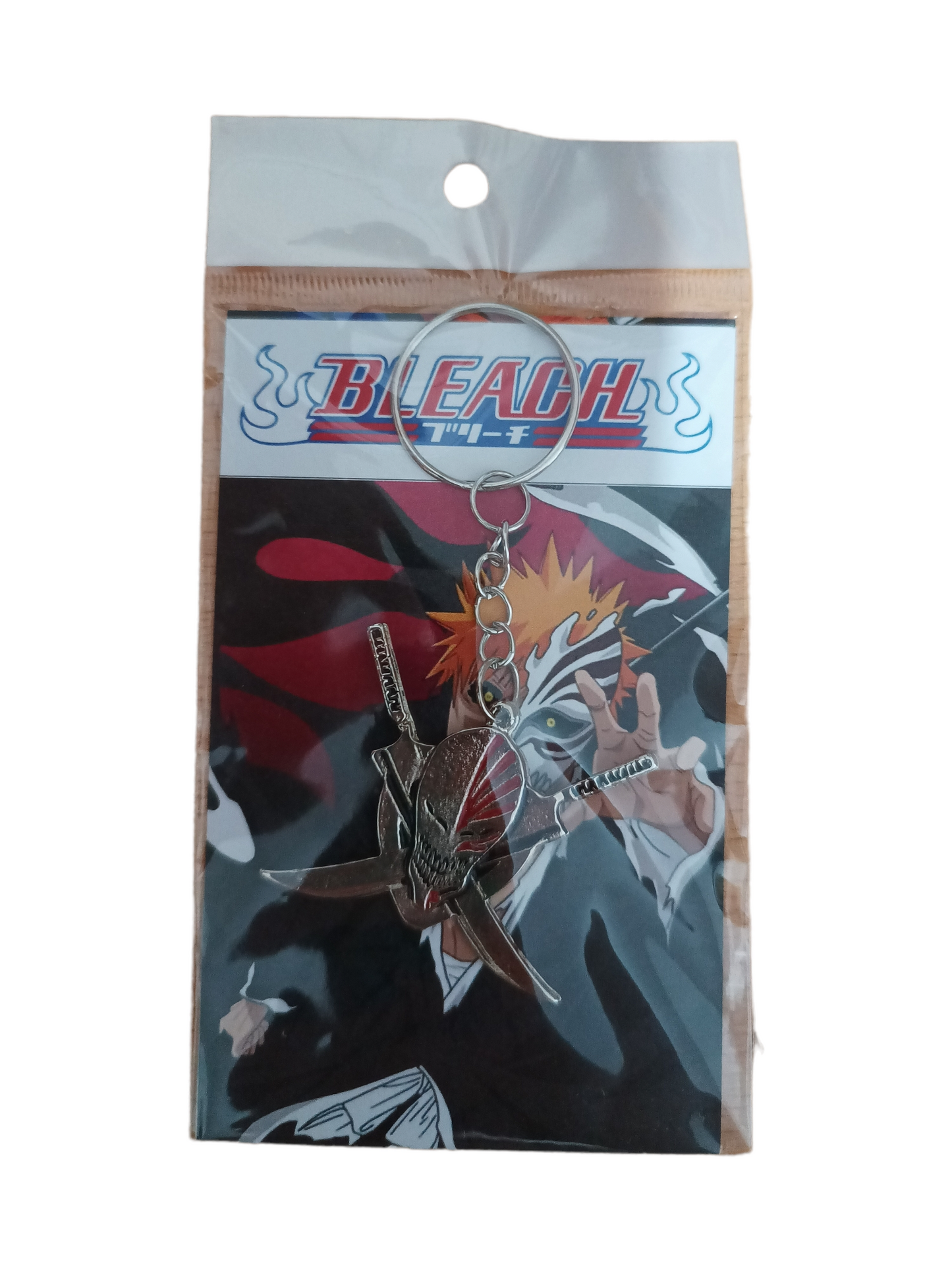Mascara Hollow Ichigo con Zangetsu (colgante o llavero)
