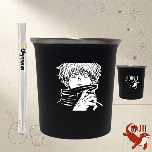 Mate Acero + bombilla - Satoru Gojo [AKAWA]