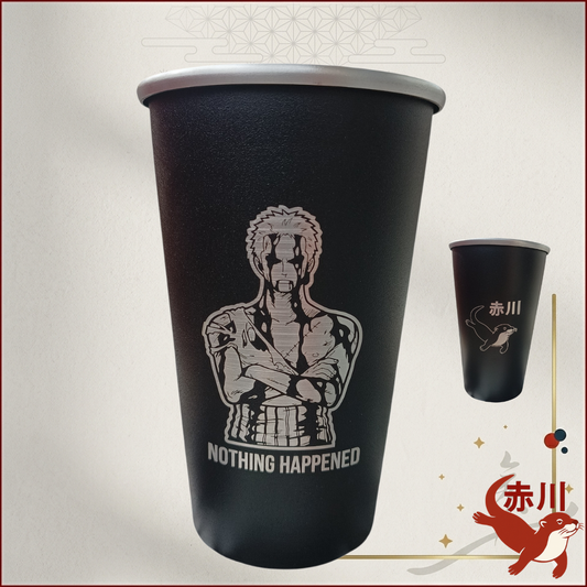 Vaso Aluminio 1L - Roronoa Zoro [AKAWA]