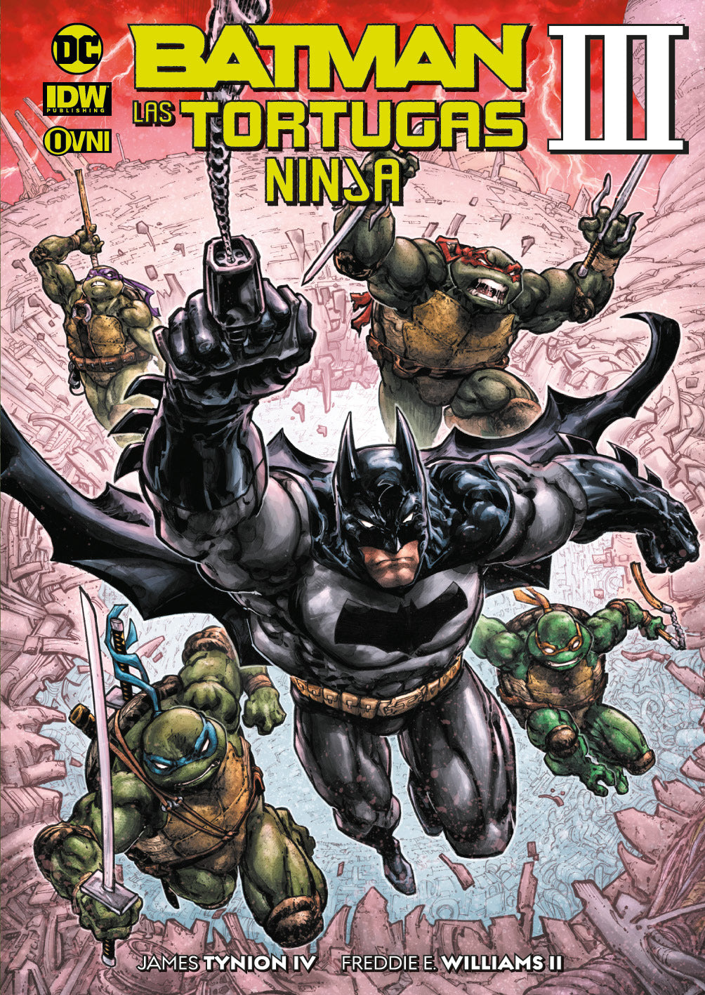 (Pre-Venta 22/11) Ovni Press - Batman / Tortugas Ninja vol. 3