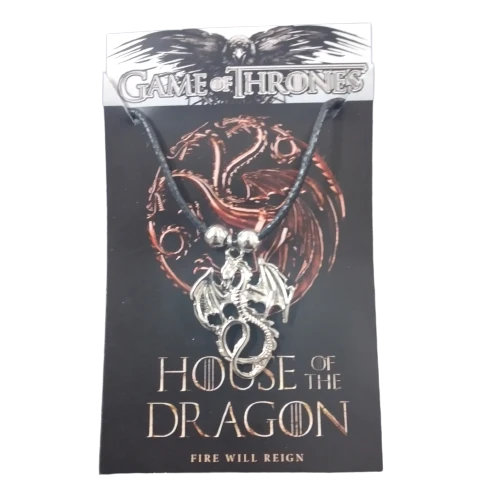 Dije House of the Dragon - Casa Targaryen (colgante)