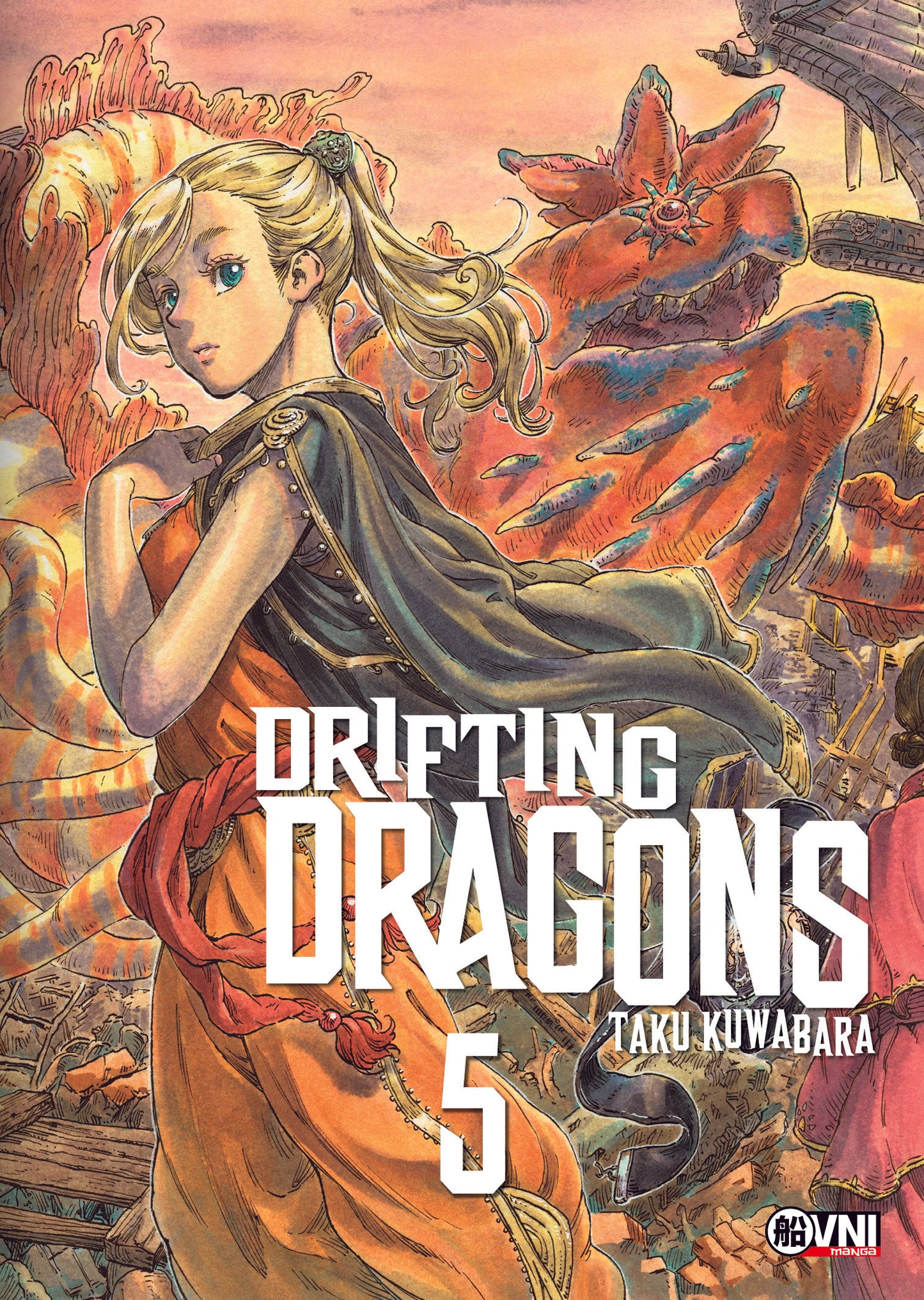 Manga - Drifting Dragons (vol. 1 al 6)