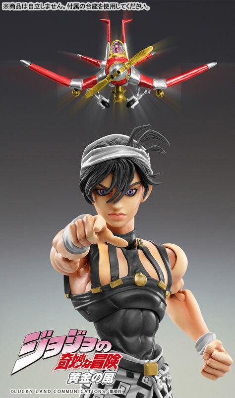 (Pre-Venta) Super Action Statue - Narancia Ghirga & AS ver. Black