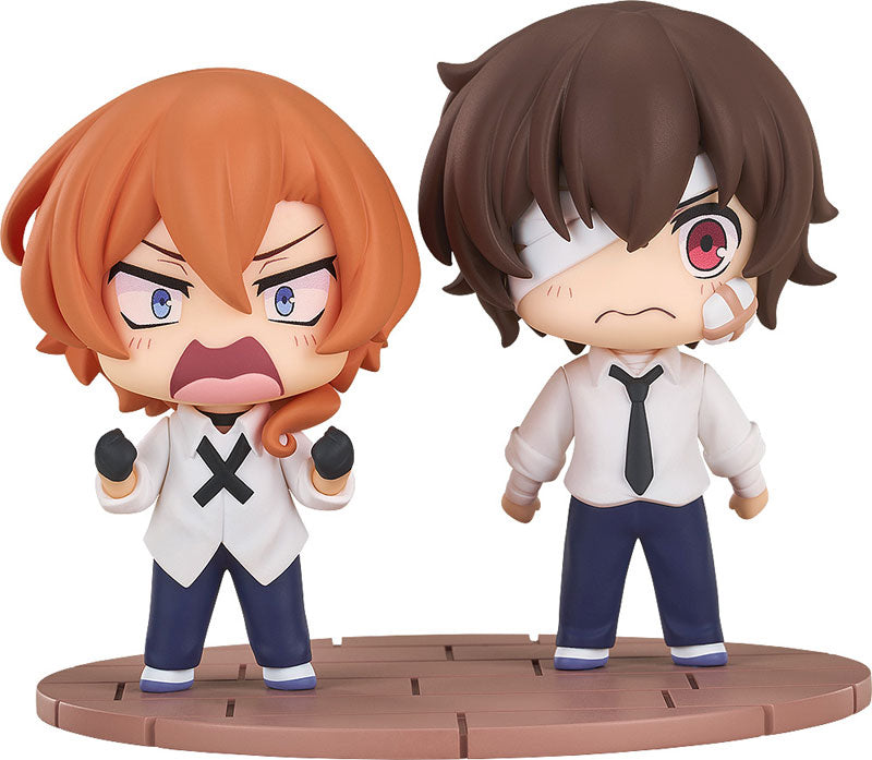 (Pre-Venta) Chibi Figure - Osamu Dazai & Chuya Nakahara ver. 14 Year Old