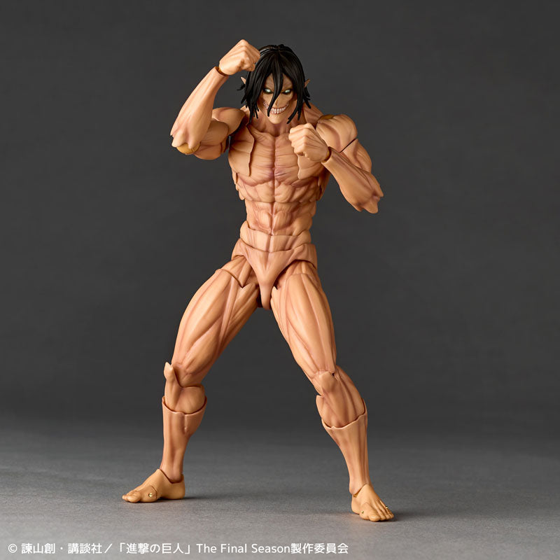 (Pre-Venta) Revoltech Amazing Yamaguchi - Attack Titan (Eren Yeager)