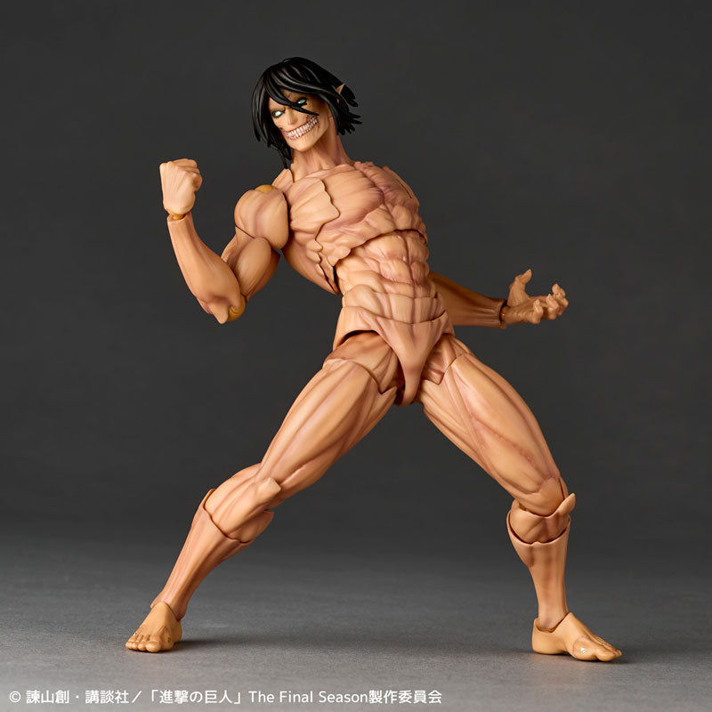 (Pre-Venta) Revoltech Amazing Yamaguchi - Attack Titan (Eren Yeager)