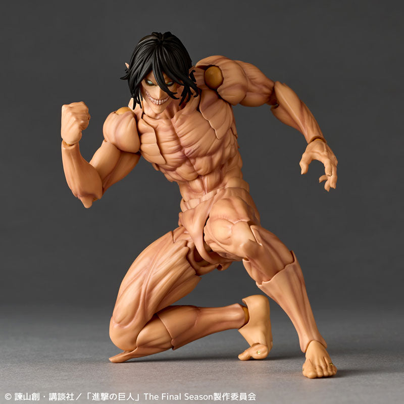 (Pre-Venta) Revoltech Amazing Yamaguchi - Attack Titan (Eren Yeager)