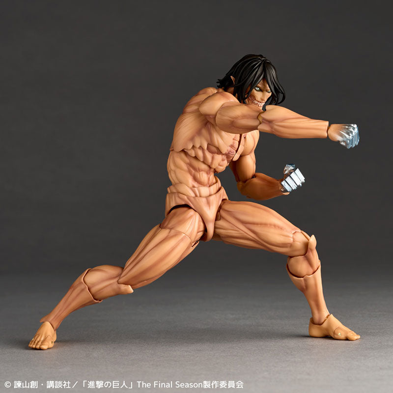 (Pre-Venta) Revoltech Amazing Yamaguchi - Attack Titan (Eren Yeager)