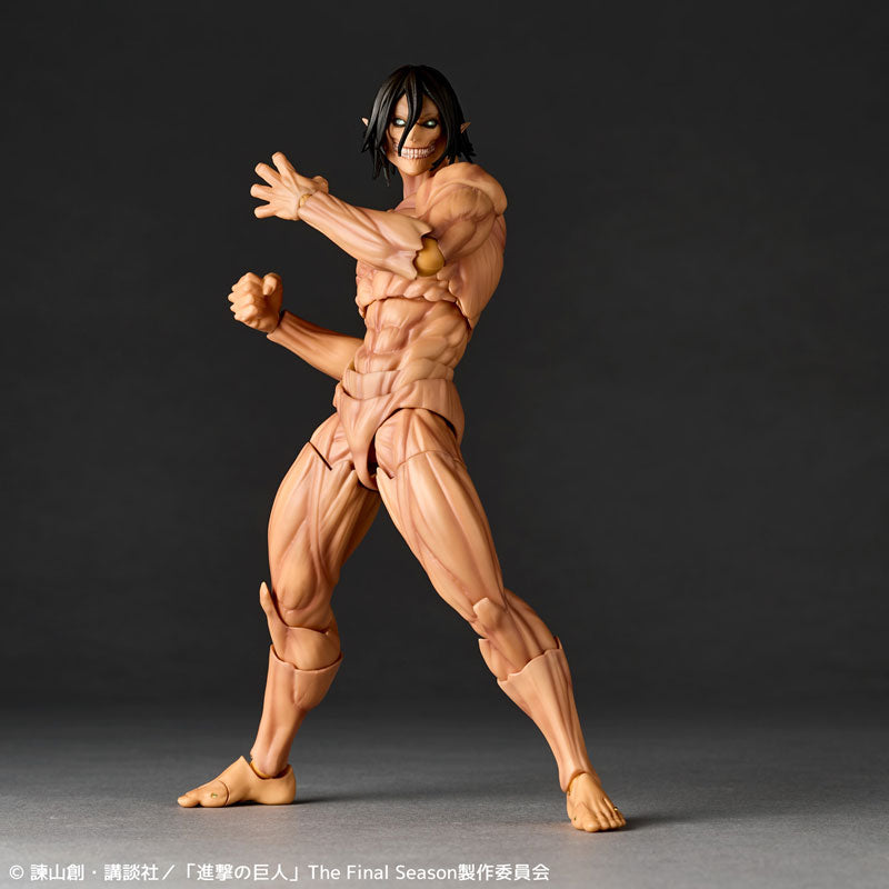 (Pre-Venta) Revoltech Amazing Yamaguchi - Attack Titan (Eren Yeager)