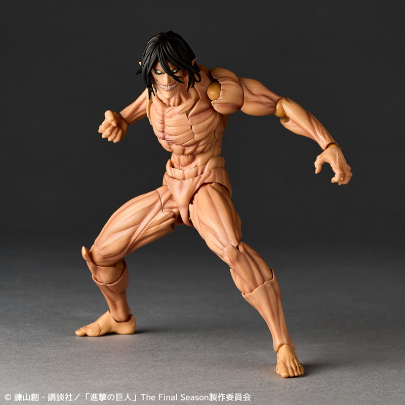 (Pre-Venta) Revoltech Amazing Yamaguchi - Attack Titan (Eren Yeager)