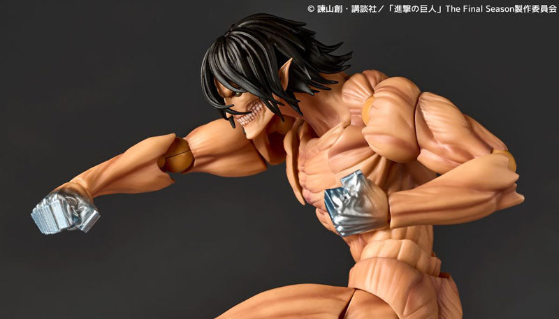 (Pre-Venta) Revoltech Amazing Yamaguchi - Attack Titan (Eren Yeager)