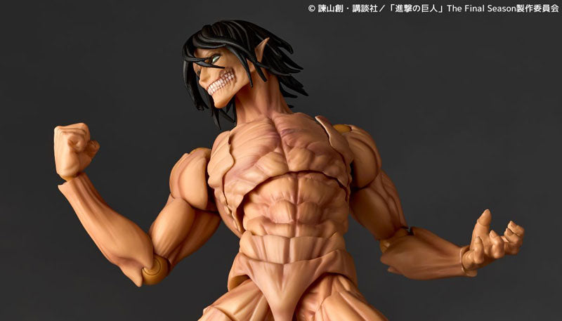 (Pre-Venta) Revoltech Amazing Yamaguchi - Attack Titan (Eren Yeager)